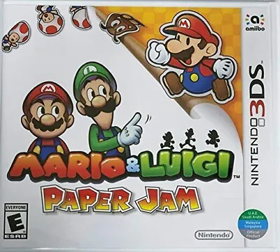 Mario & Luigi: Paper Jam - Nintendo 3DS Factory Sealed • $41.95