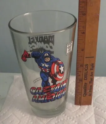 $12.99 • Buy 2010 Marvel CAPTAIN AMERICA Promo Glass