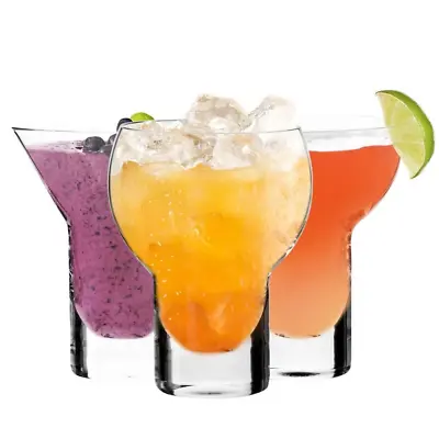 Krosno Shake Glasses For Cocktails Drinks | Set 3 | 190/150/200 Ml | Dishwasher • $37.99