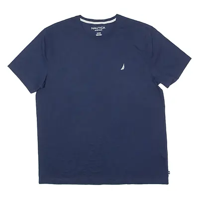 NAUTICA Sleepwear Mens T-Shirt Blue XL • £7.99