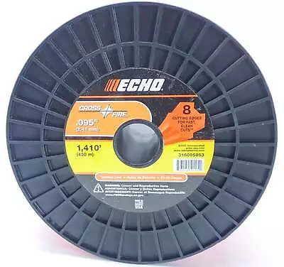 Genuine Echo Crossfire Line .095 Diameter 5lb Spool 316095053 • $64.99