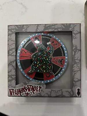 Disney DLR LE 500 Pin Villains Vault Event Jumbo Oogie Boogie Spinner NBC Wheel • $80