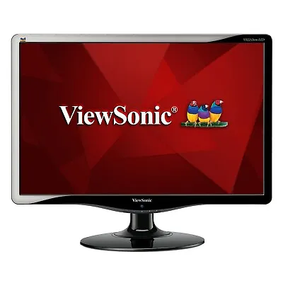 ViewSonic VA2232WM 22” 1680x1050 LCD LED Monitor DVI VGA 4:3 1000:1 *GRADE A* • $59.99