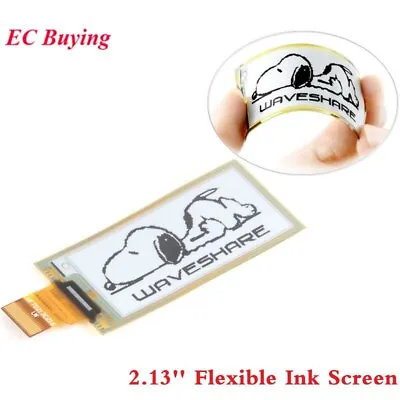 2.13 Inch Flexible Ink Screen Module E-Paper Display SPI 212*104 Raspberry Pi • $17.05