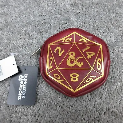 Dungeons And Dragons Wallet Zip Around Coin Dice Bag Wizards Of The Coast NWT • $12.99