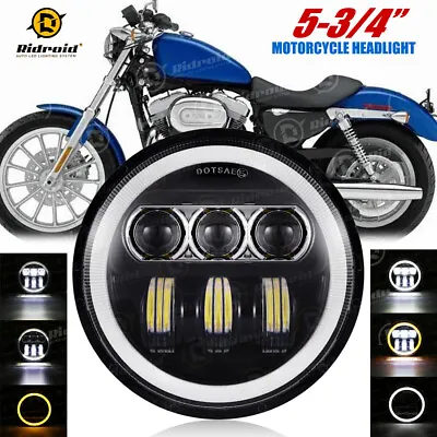 5.75''inch LED Headlight Hi-Lo For Yamaha Virago 250 535 750 Vmax 1200 • $34.99