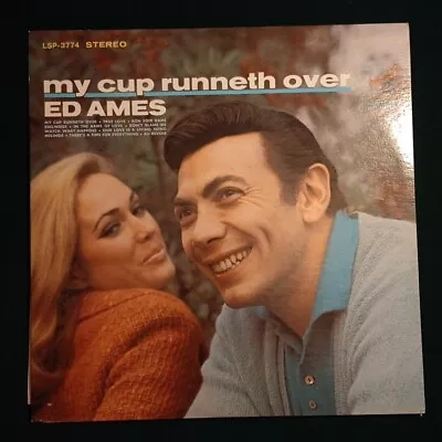 Ed Ames - My Cup Runneth Over 1967 RCA Victor LSP-3774 Dynagroove Stereo Vinyl  • $3.99