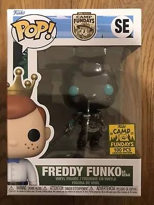 Funko Pop Freddy Funko As Genji Overwatch 2 LE 100 PCS Camp Fundays 2023 • $2650