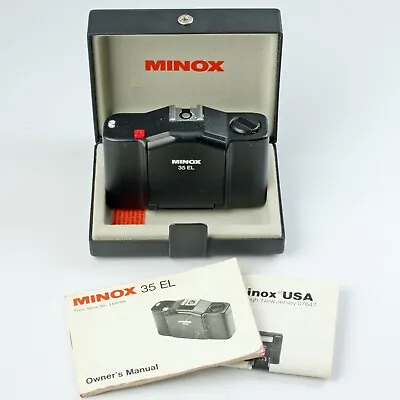 Minox 35 EL Compact 35mm Camera + Extras - Parts Or Repair • $19.99