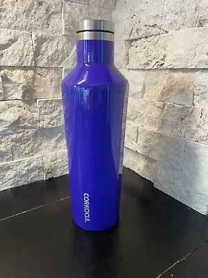 New Corkcicle 16 Oz Stainless Steel Purple Canteen Water Bottle Bpa Free • $22