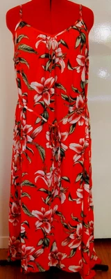 $7.50 • Buy ANKO Plus Size 20 NEW Floral Maxi Dress With Tie Waist Belt