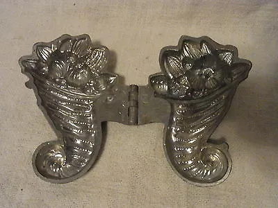 Vintage Marzipan Chocolate Mold E & Co NY Antenna With Flower #BP • $89.99