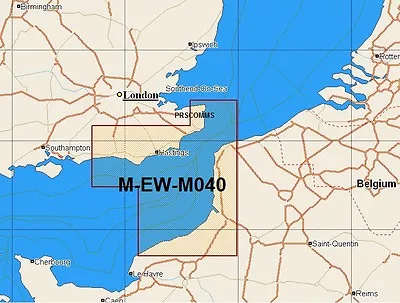 C-MAP MAX LOCAL M-EW-M040 EASTERN ENGLISH CHANNEL MSD/SD Chart • $213.49