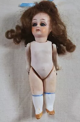 Antique All Bisque Swivel Neck Mignonette  Doll 2-881 German  Kestner?? Nude • $198