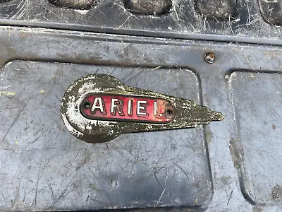 £9 • Buy Ariel Tank Badge Vintage Original Motorcycle Tank Emblem Classic Motorbike