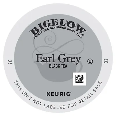 Bigelow Earl Grey Black Tea 24 To 144 Keurig K Cups Pick Any Size FREE SHIPPING • $26.88