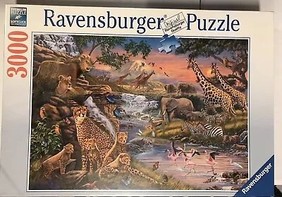 Ravensburger Puzzle 3000 PC  “ANIMAL KINGDO NEW SEALED!! • $19.99