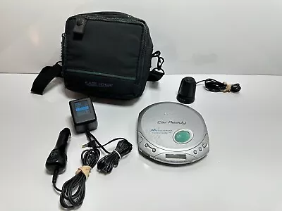 Sony Walkman D-E356CK Portable CD Player Car Ready Bundle Tested Working • $39.99