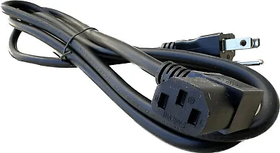 16AWG 6ft US 3-Prong 90° Right Angle C13 AC Power Cord Cable 13A NEMA 5-15P Plug • $29.99