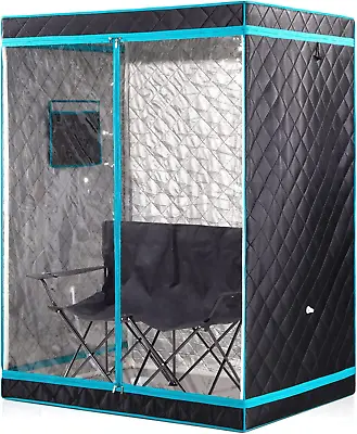Full Size 2 Person Sauna Tent Portable Steam Sauna Tent Steamer Not Included • $265.99