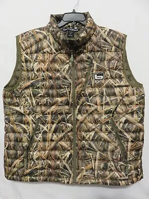 Banded Puffer Quilted Vest Adult XL Camouflage Light Pockets Down/Feather Mens • $54.95