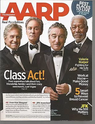 AARP The Magazine October November 2013 Stars Of Last Vegas/Valerie Harper • $1.03