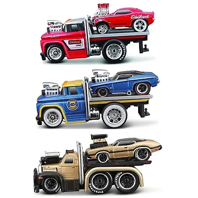 1:64 MUSCLE MACHINES Muscle Transport With Themed Car. *CHOOSE MODEL* New W/Box • $14.97