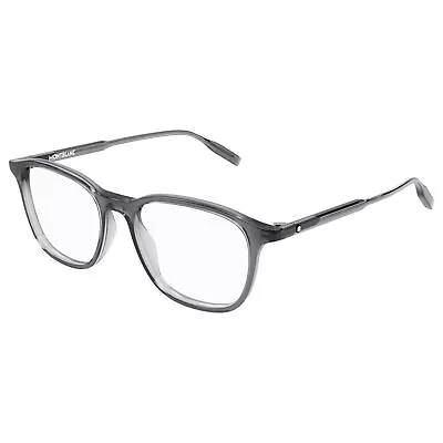 NEW Mont Blanc MB0085O-011 Grey Grey Eyeglasses • $180.54