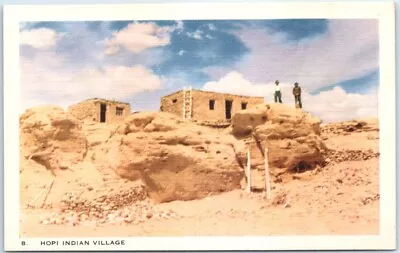 Postcard - Hopi Indian Village Hoteville Village - Arizona • $8.39