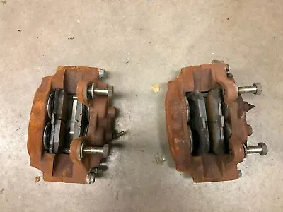 $224.99 • Buy 90-96 Nissan 300zx Z32 Steel Front Disc Brake Calipers, Pads, Bolts 4 Piston