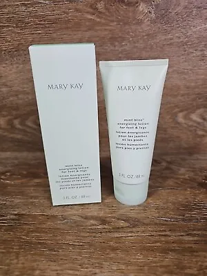 Mary Kay Mint Bliss Energizing Lotion For Feet And Legs 3 FL OZ New In Box • $12.99