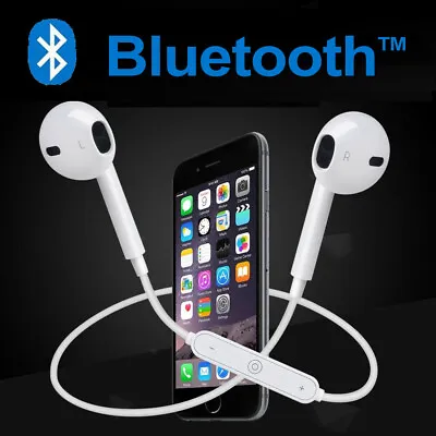 $9.99 • Buy Premium Wireless Bluetooth Sweatproof Headset Sport Gym Earphones Headphones AUS