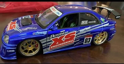 Jada Toys Import Racer 1/18 Subaru Impreza Wrx Sti Blue • $75