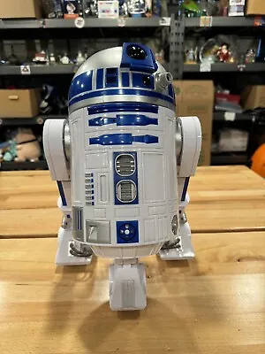 THINKWAY TOYS Star Wars R2-D2 Interactive Robotic Droid RC Works But NO Remote • $80.99