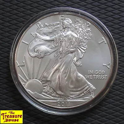 $25.49 • Buy 2011 USA American Eagle ONE DOLLAR S$1 .999 Fine Silver 1 OZ-T Troy Bullion Coin