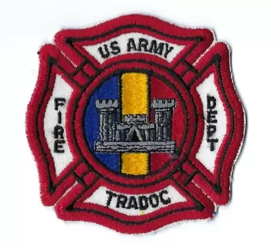 US Army TRADOC Fort Eustis VA Virginia Fire Dept. Patch - NEW! • $5.45