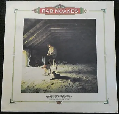 Rab Noakes - Rab Noakes A&M 68119 His 2nd Fabulous Album • £20