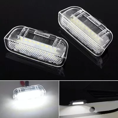 2x White 18-SMD LED Side Door Courtesy Lights Lamps For 2006-2016 Volkswagen Eos • $15.99