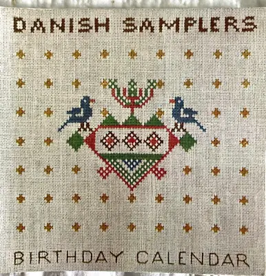 Danish Haandarbejdets Fremme  Birthday Calendar .  Danish Handcraft Guild • $30