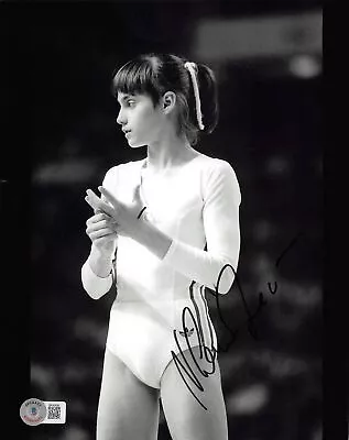 Nadia Comaneci Summer Olympics Authentic Signed 8x10 Photo BAS #BK42636 • $44.99