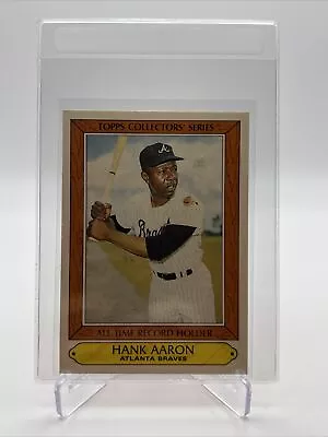 1985 Topps All-Time Record Holder Hank Aaron Baseball Card #1 Mint FREE SHIPPING • $1.95