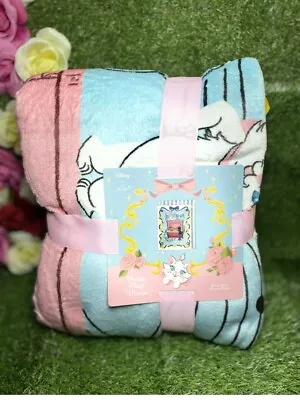 2022 Disney Parks Aristocats Marie Ann Shen 50x60 Decorative Throw Blanket New • $89.98