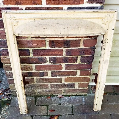 Antique Vintage Cast Iron Fireplace Surround From Art Deco Alabama Home ShipFree • $249.99