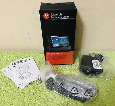 Motorola Multimedia Station - Droid X - Unused / Box Opened • $9.99