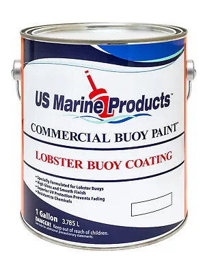 Red Gallon Lobster Buoy Paint US Marine Products Buoy Coating GALLON • $75.58