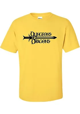 $26 • Buy   DUNGEONS AND DRAGONS   T SHIRT   Classis ROLE PLAYING BOARD GAME PRG D&D TEE