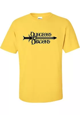 $26 • Buy   DUNGEONS AND DRAGONS   T SHIRT   Classis ROLE PLAYING BOARD GAME PRG D&D TEE