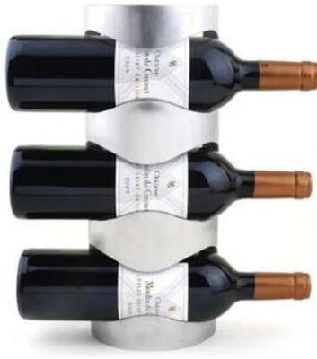 $25.60 • Buy Stainless Steel Bottle Wall Mounted Wine Holder Rack Household Wine Bottle Stand
