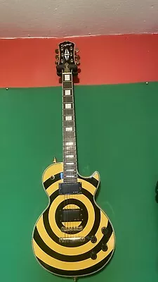 Zakk Wylde Limited Edition Epiphone Les Paul  Emg Pickups + Strap Locks • £600