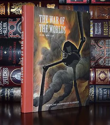 War Of The Worlds By H.G. Wells Unabridged Illustrated New Hardcover Gift  • £39.42